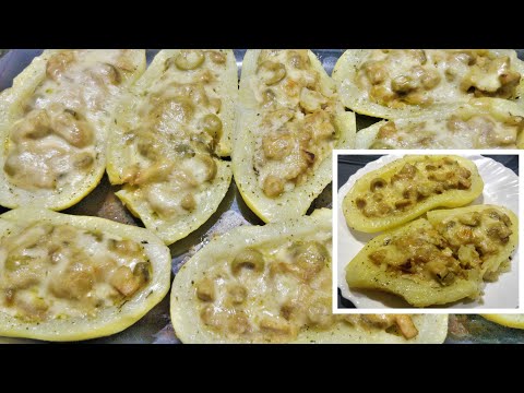 😋قوارب-البطاطا-المحشية-اللذيذة-|-barquettes-de-pommes-de-terre,-recette-facile-et-délicieuse-|💕