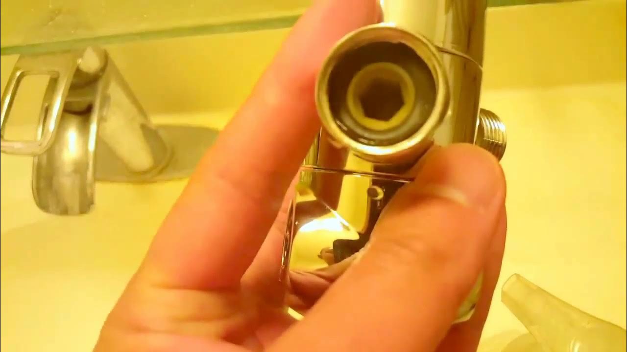 Argh... Waterpik 14 Spray shower head... Low flow pressure... YouTube