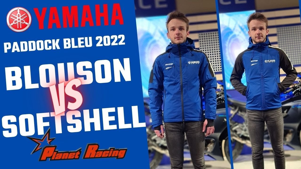  MOTO 42 - Equipement pilote - Veste - Vestimentaire/sportwear -  Veste Yamaha Softshell homme 60e anniversaire