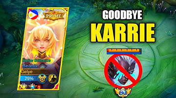 GOODBYE KARRIE ATTACK SPEED THIS ONE SHOT BUILD WILL MAKE HIM META AGAIN