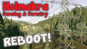 NEW MOD MAP REBOOT "HOLMAKRA" Farming Simulator 19 PS4 MAP TOUR (Review).