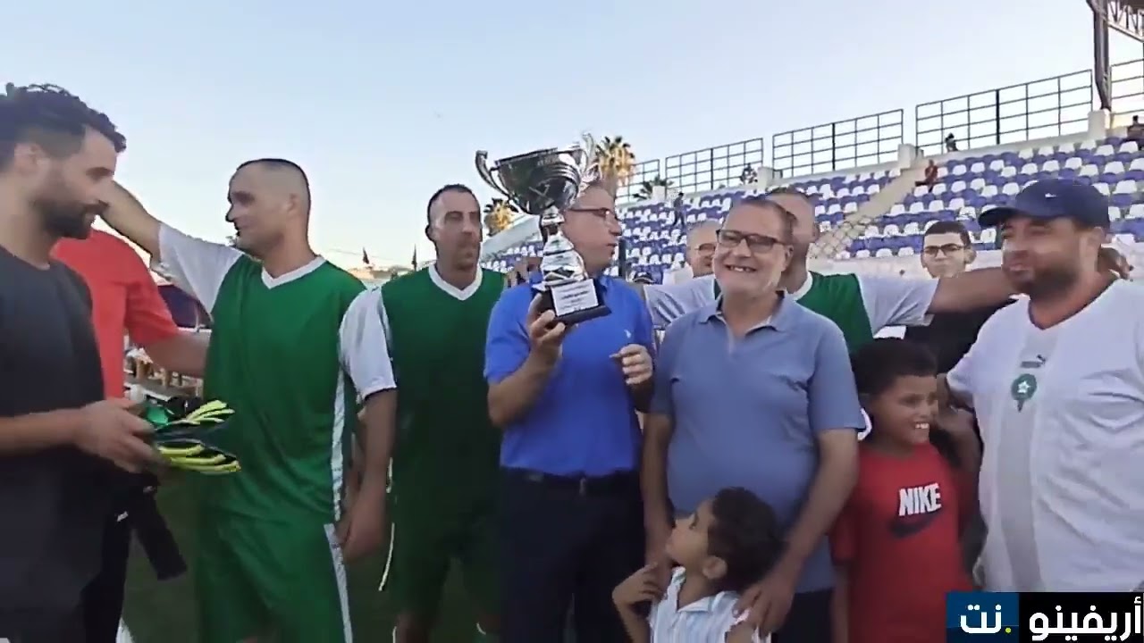 مقابلة ودية بين قدماء لاعبي هلال الناظور لكرة القدم و قدماء لاعبي بني انصار