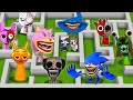 НУБ И ПРО В ЛАБИРИНТЕ СПРУНКИ в МАЙНКРАФТ SCP СОНИК ПОЖИРАТЕЛЬ ЭЛЬ ГРАН МАЙЯ MINECRAFT АНИМАЦИЯ