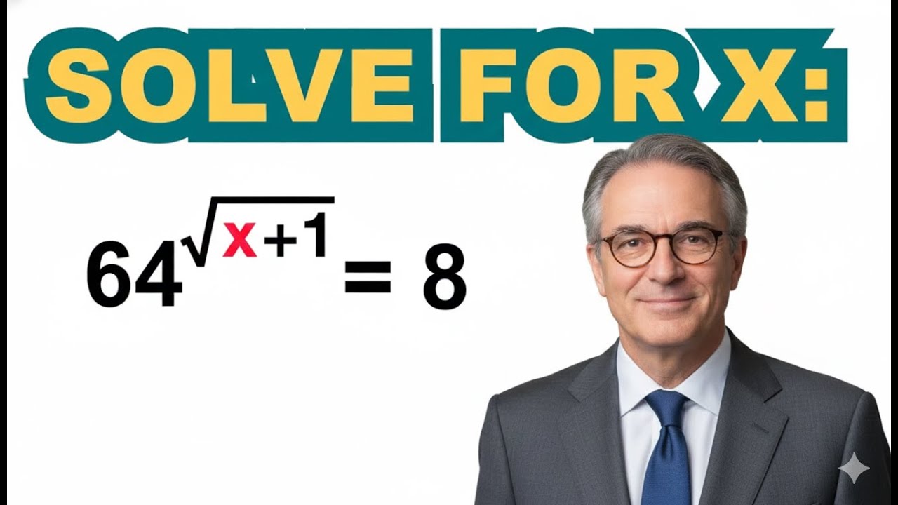 Can you solve this equation? | Exponential Equation - YouTube
