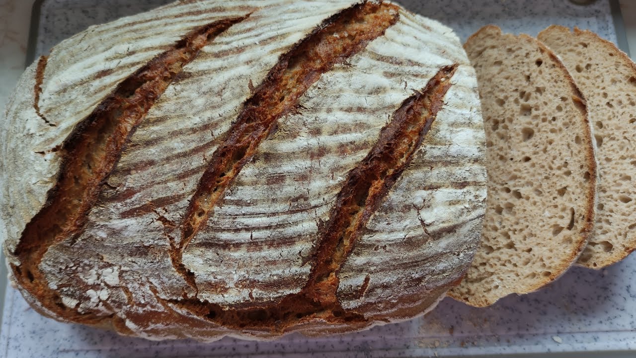 Kváskový chleba s bramborovou kaší - KROK ZA KROKEM, úžasně vláčný a nadýchaný