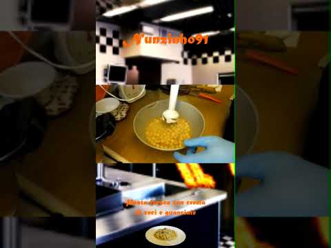 Pasta fresca con crema di ceci e guanciale #food #chef #shortvideo