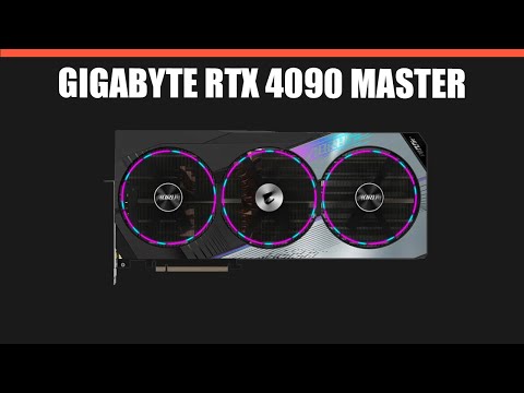 Видеокарта GIGABYTE RTX 4090 MASTER