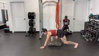 Sandbag Bear Crawl Drag Demo