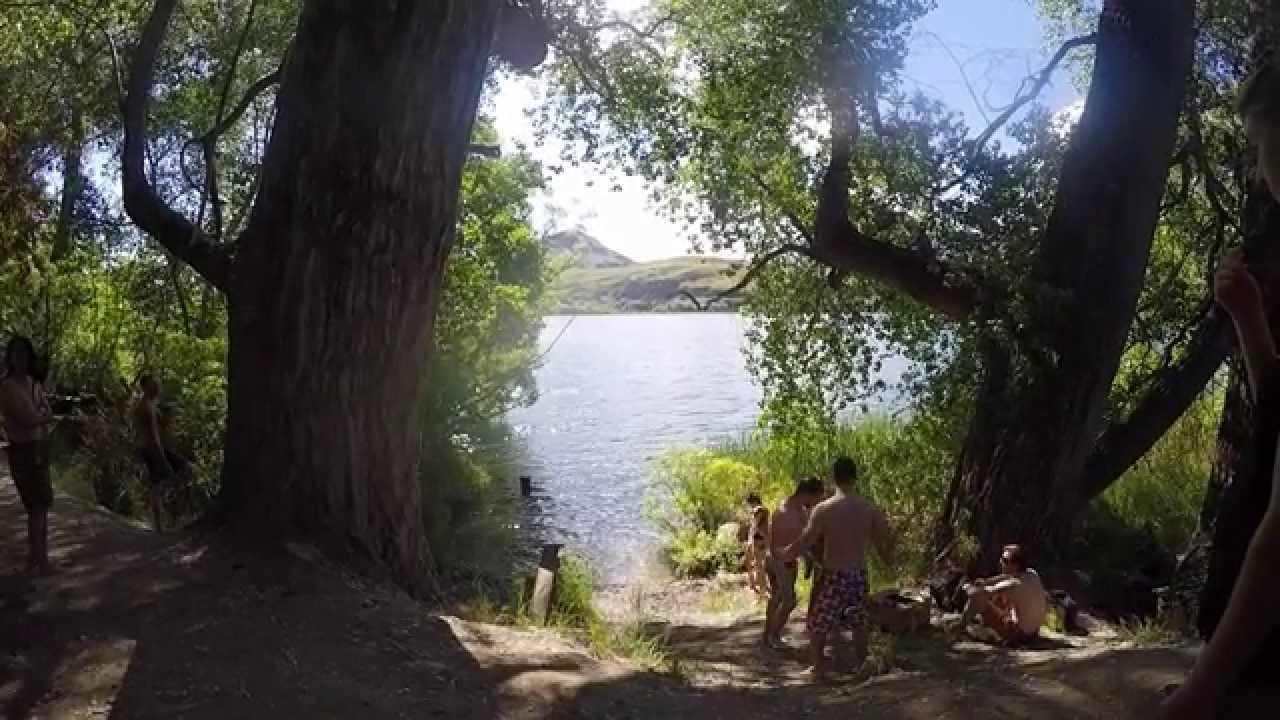 Double Backflip at Lake Hayes Rope Swing, Queenstown YouTube