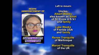 Louisette Marguerite Tranquille Brown long