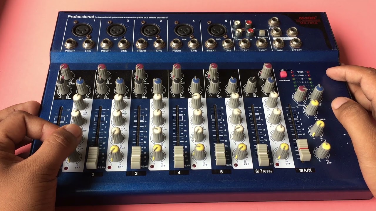 Audio MIXER Full Tutorial Tagalog. Paano mag setting sa EQ at