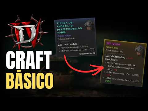 Basic crafting of items in Diablo 4 - Lord of Hatred