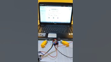Spin it forward, spin it backward! ESP32 Blynk motor control #electronics #diy #esp32 #blynk