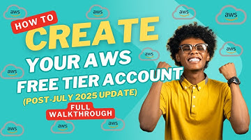 Create Your AWS Free Tier Account Post July 15th 2025 Update. Full Walkthrough