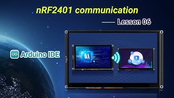 Get Started with CrowPanel Advance HMI Screen: Lesson 06 - NRF2401 Communication