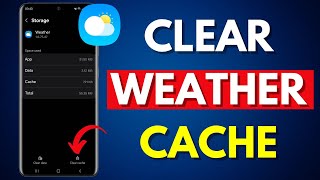 How to Clear Cache Memory of the Weather App on an Android Phone screenshot 3