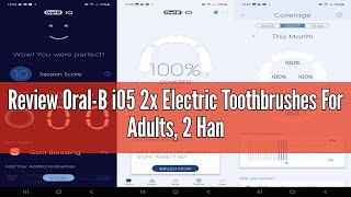 Review Oral-B Io5 2X Electric Toothbrushes For Adults, 2 Handles, 2 Toothbrush Heads & 1 Travel Case