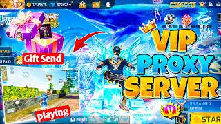 GIFT SENDING 🎁 / GAME START PROXY SERVER ✅|| How To Download Free Fire Proxy Server 😍🔥