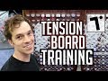 Tension Board Training! VLOG!