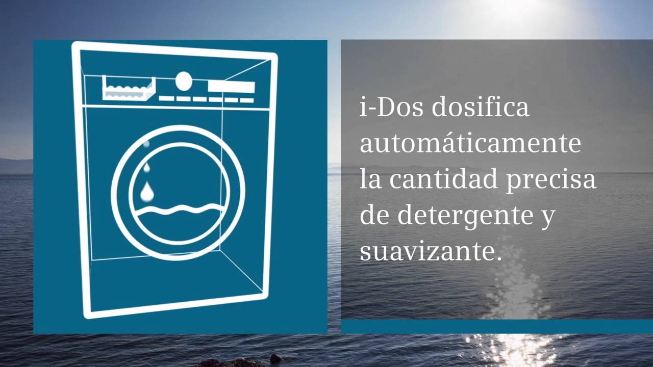 ▸ Lavadoras i-Dos de Siemens: dosifican por ti