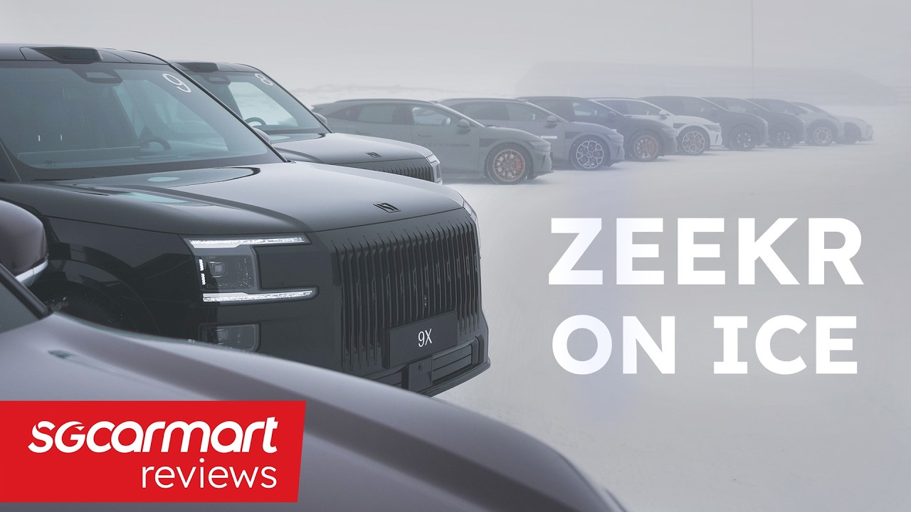 Pushing Zeekrs in the Snow: Zeekr on Ice | Sgcarmart Access