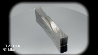 カトラリーレスト　Cutlery rest　菊 -kiku-　ステンレス