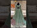 Choose your name first letter and see your lehenga #outfitideas#weddingdress#indianattire#fashion