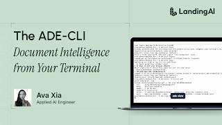 ADE CLI: Terminal-First Document Extraction for Agents