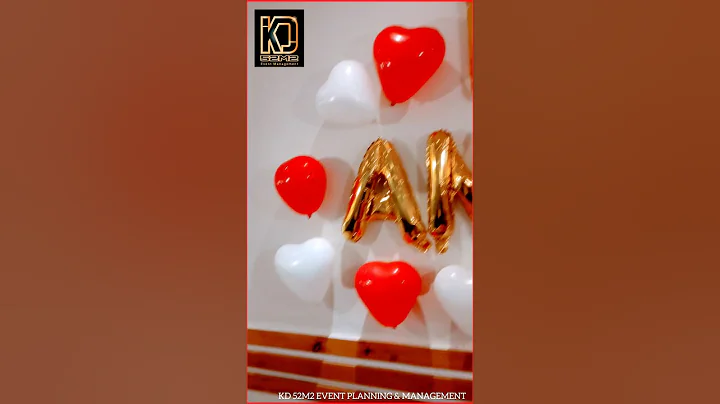 💕Surprise Anniversary Balloon Decoration💕|#shorts #shortvideo #shortsfeed #youtubeshorts #youtube