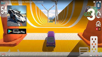 Mega Car Crash Simulator Gameplay Walkthrough Part 3 (Android)