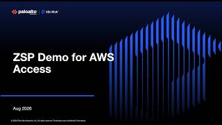 AWS Zero Standing Privilege Access using IDIRA/CyberArk Secure Cloud Access