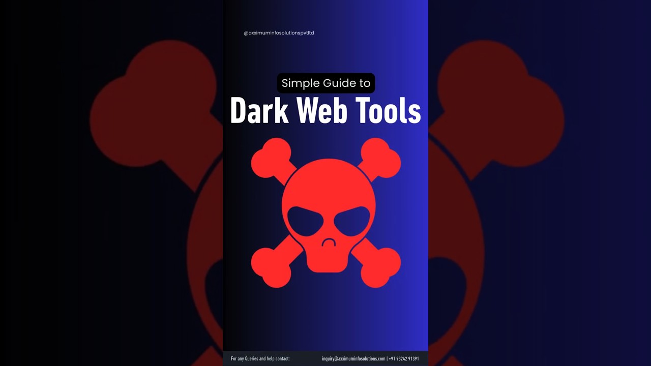 💀 Simple Guide to Dark Web Tools 