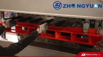 [Double layer forming machine]:Best testing video about double layer roll forming machine"2021"