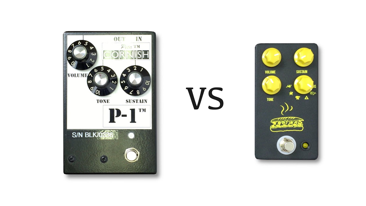 Pete Cornish P1 vs JHS Pedals Muffuletta - YouTube