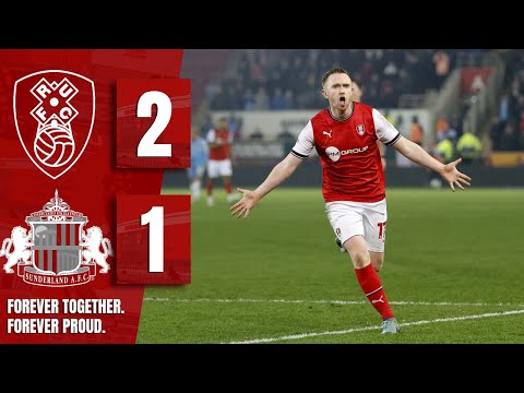 Rotherham Sunderland Goals And Highlights