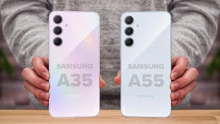 Samsung A35 Vs Samsung A55 | Full Comparison ⚡ Which one is Best?