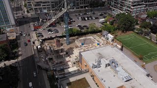 Davisville Community and Aquatic Centre Construction Progress