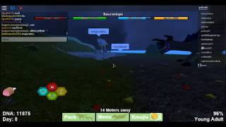 Roblox Dinosaur Simulator -Megavore Vs Albino Terror