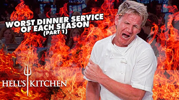 The Worst Dinner Service From Each Season in Hell