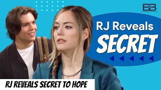 RJ’s Dark secrets on Bold and the Beautiful