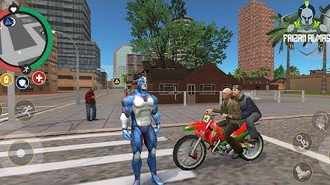 Rope Hero ; Vice Town - Open World Game | GTA V Type Game | Android WFG