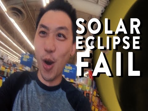 Vlogging Vancity | Solar Eclipse Fail without Glasses - Vlogging Vancity