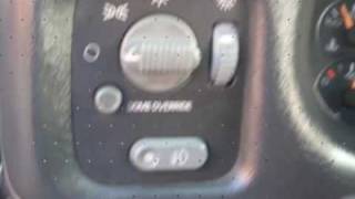 2001 OLDSMOBILE BRAVADA