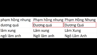 Cách Viết Hoa Chữ Cái Đầu trong Excel - Hướng dẫn từ Titanman0071