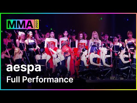 [MMA2023] aespa FULL Performance | #TrickorTrick #Drama #MMA2023