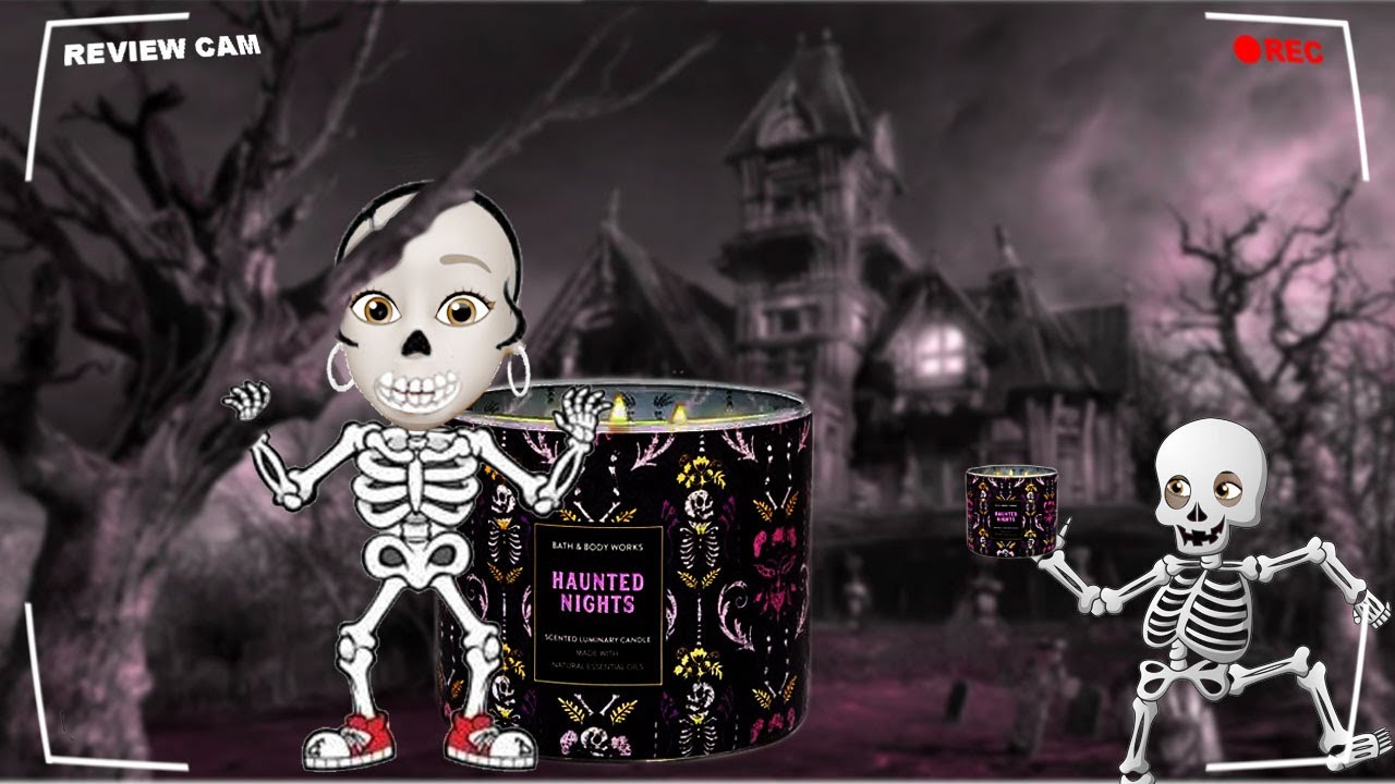 Bath & Body Works Candle Review: Haunted Nights (2021 Halloween Collection)