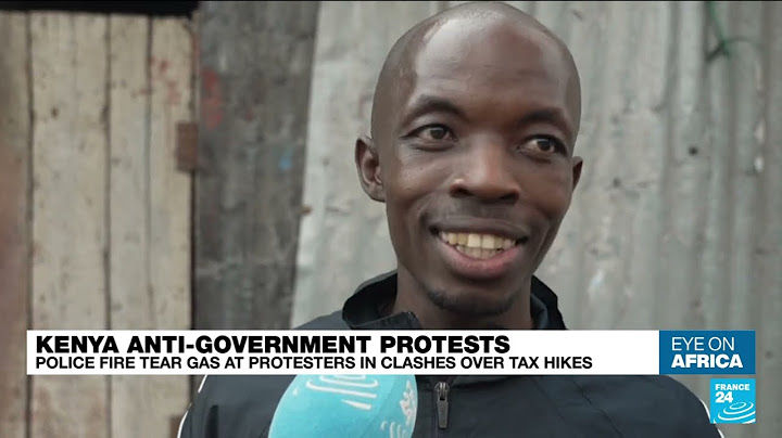 Police clash with anti-government protesters in Kenya • FRANCE 24 English