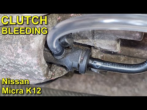 Clutch Bleeding - Nissan Micra K12