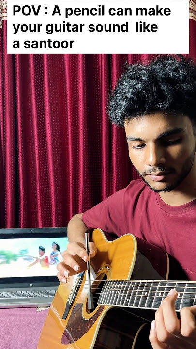 Tujh Mein Rab Dikhta Hai intro guitar cover ft. Apsara pencil.
