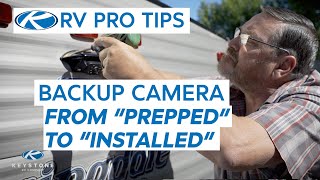 RV Pro Tips: How to install a backup camera when your RV has backup camera prep